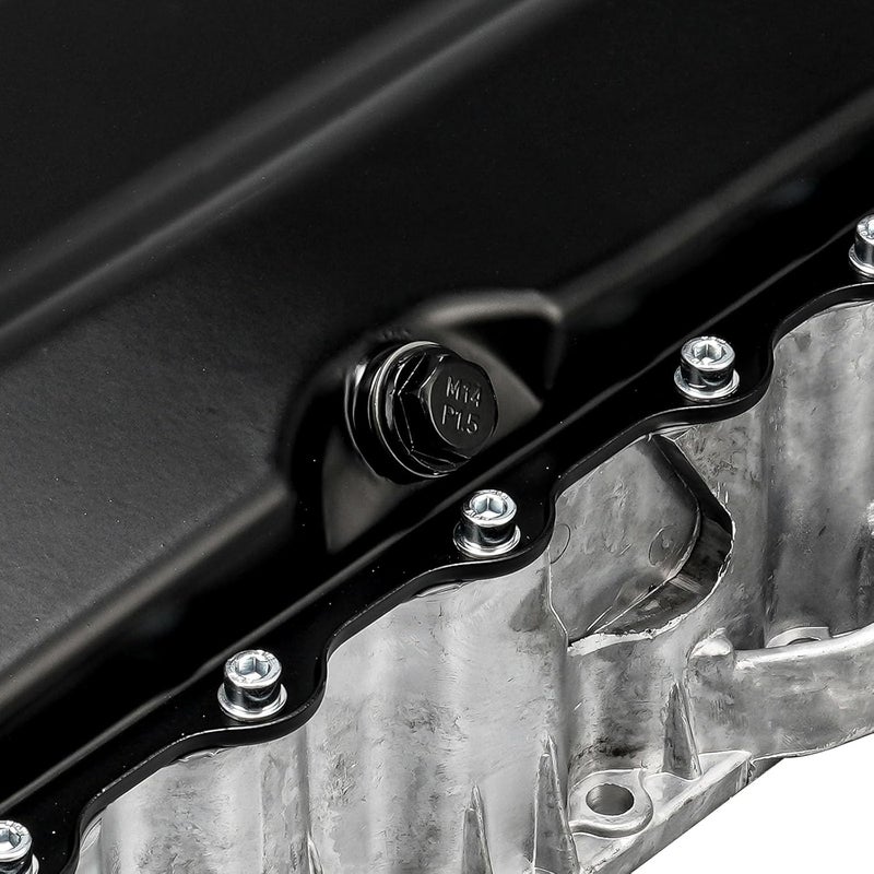 KAX 264-726 Engine Oil Pan Fit for Volkswagen Jetta 2011-2015, with Drain Plug - Image 3